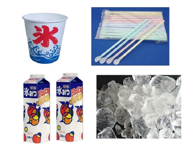 販売品】かき氷材料セット/バラ氷 | ビーエッチ株式会社