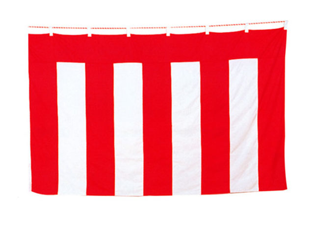 紅白幕/1間×5間 | ビーエッチ株式会社