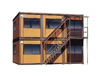 連棟型ユニットハウス/NOIAシリーズ/4坪タイプ2階建て